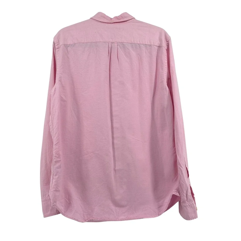 Banana Republic Button Down Shirt Mens Size M Pink Nantucket Preppy Ivy League